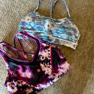 Lululemon 2 pack bras size 6
